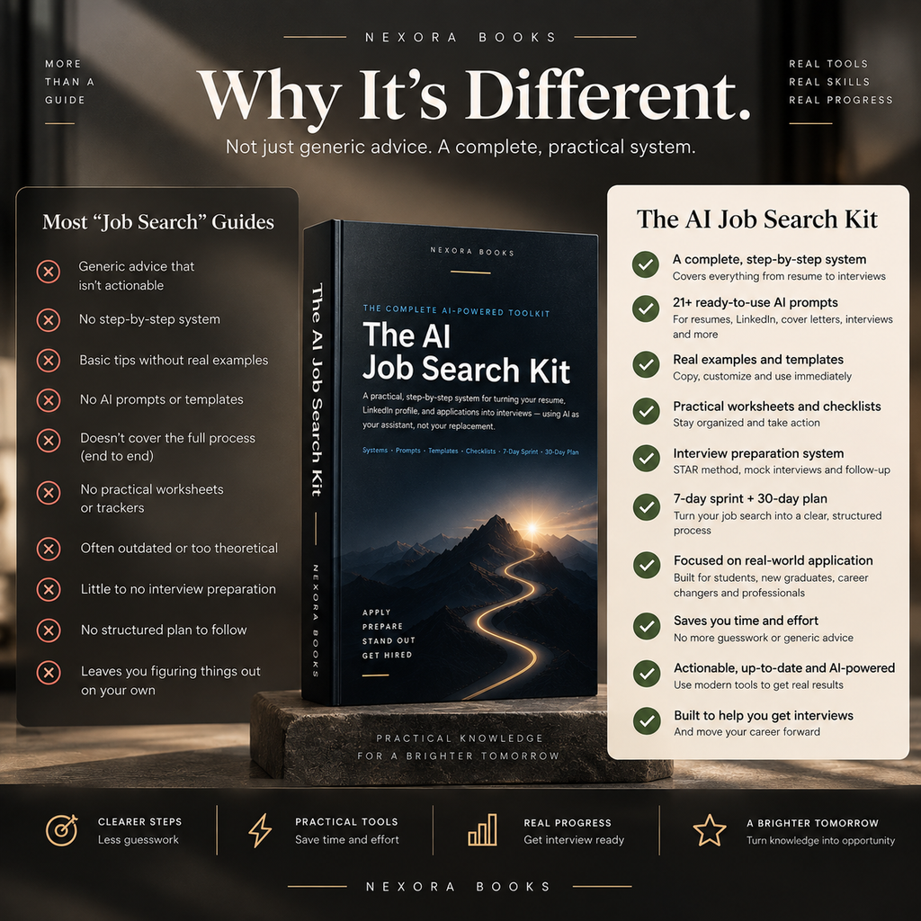 The AI Job Search Kit — Build a Better Resume, LinkedIn Profile & Interview Strategy