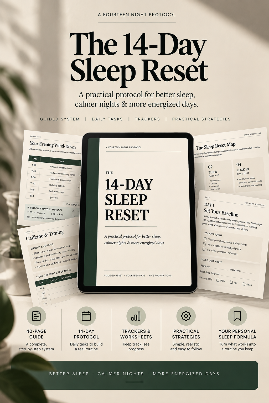 The 14-Day Sleep Reset — A Guided Sleep Workbook