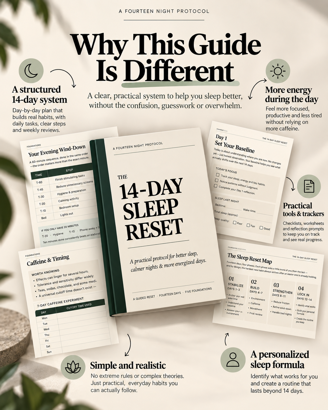 The 14-Day Sleep Reset — A Guided Sleep Workbook